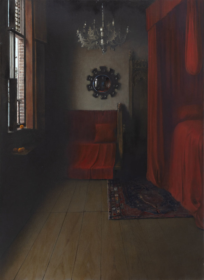 Patricijos Jurkšaitytės ARNOLFINIŲ NAMAI (2021) reprodukcija