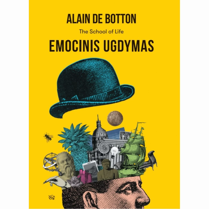 Alain de Botton. EMOCINIS UGDYMAS