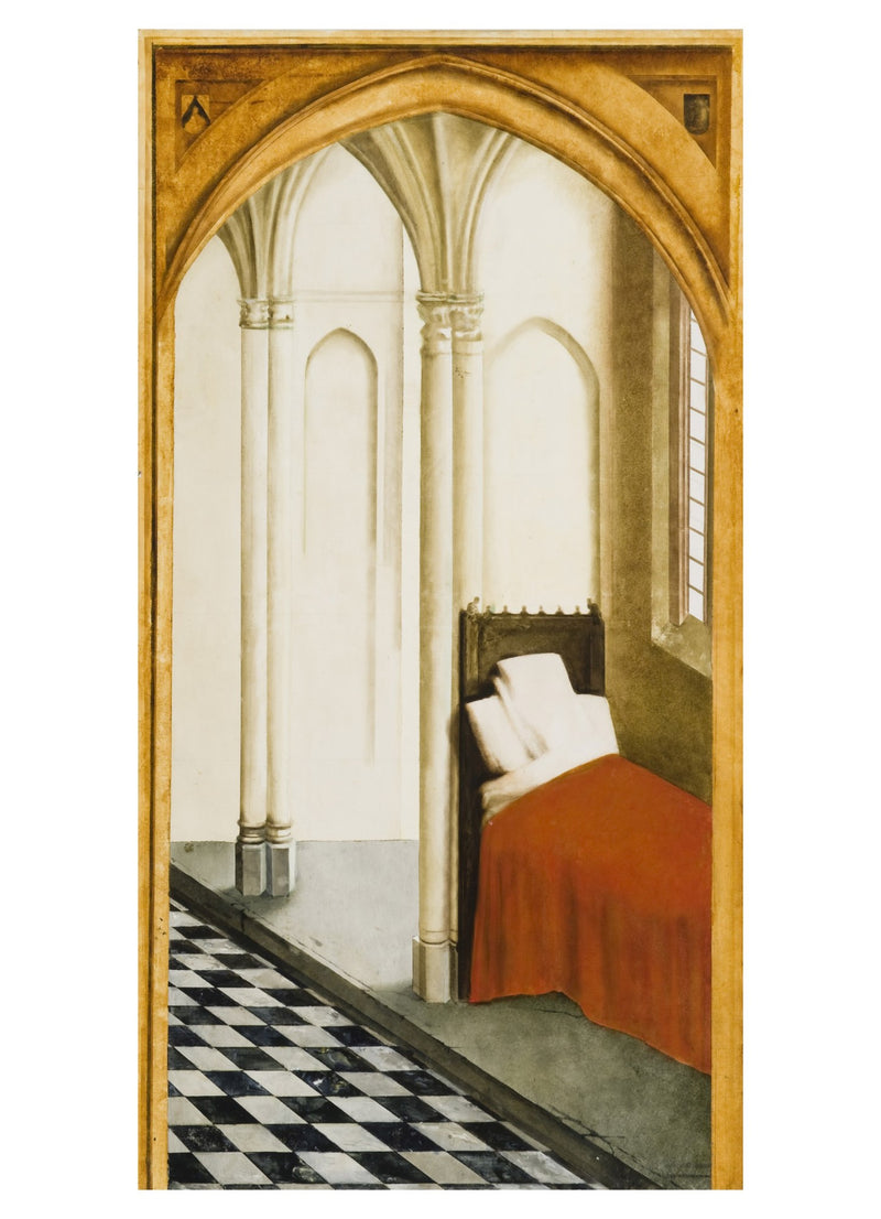 Patricijos Jurkšaitytės MIEGAMASIS. PAGAL ROGIER VAN DER WEYDEN (2007) reprodukcija
