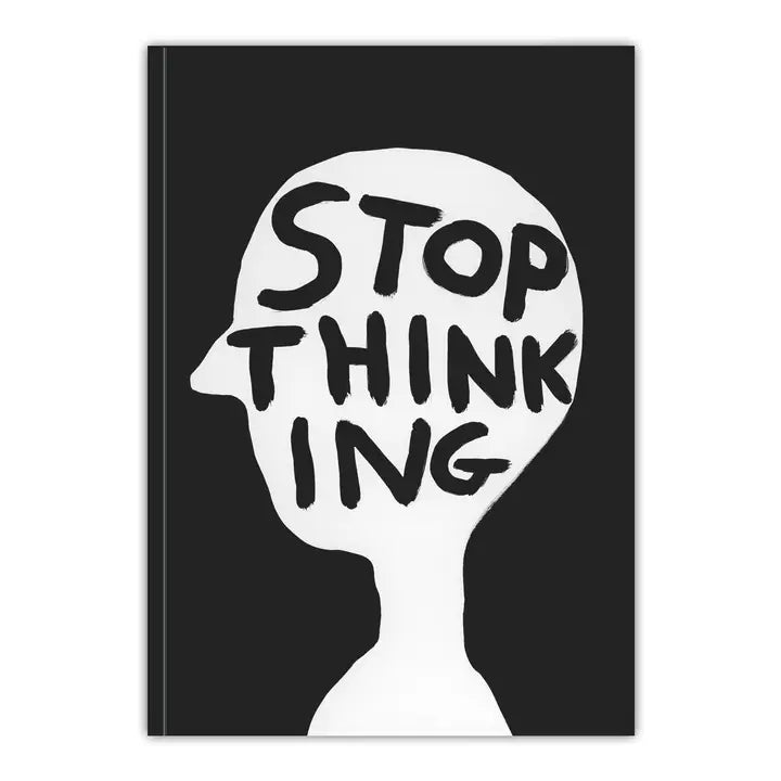 A5 formato užrašų sąsiuvinis STOP THINKING
